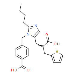 ChemSpider 2D Image | Eprosartan | C23H24N2O4S