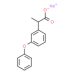 ChemSpider 2D Image | Fenoprofen Sodium | C15H13NaO3