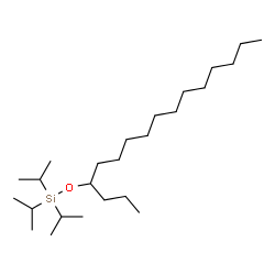 ChemSpider 2D Image | 4-Triisopropylsilyloxyhexadecane | C25H54OSi