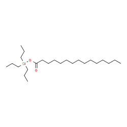 ChemSpider 2D Image | Tripropylsilyl pentadecanoate  | C24H50O2Si