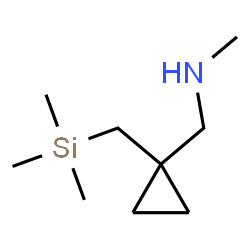 ChemSpider 2D Image | N-Methyl-1-{1-[(trimethylsilyl)methyl]cyclopropyl}methanamine | C9H21NSi
