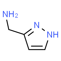 ChemSpider 2D Image | 3-(Aminomethyl)pyrazole | C4H7N3