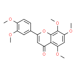 ChemSpider 2D Image | Isosinensetin | C20H20O7