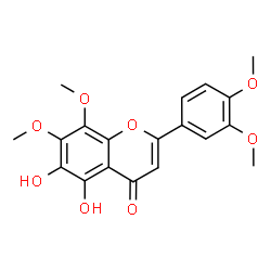 ChemSpider 2D Image | Pebrellin | C19H18O8