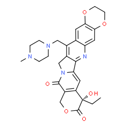 ChemSpider 2D Image | Lurtotecan | C28H30N4O6