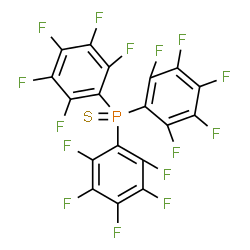 ChemSpider 2D Image | Tris(pentafluorophenyl)phosphine sulfide | C18F15PS