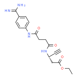 ChemSpider 2D Image | xemilofiban | C18H22N4O4