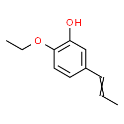 ChemSpider 2D Image | PROPENYLGUAETHOL | C11H14O2