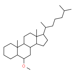 ChemSpider 2D Image | 6-Methoxycholestane  | C28H50O