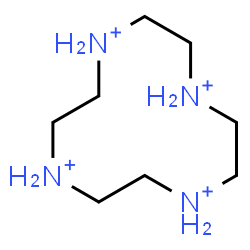 ChemSpider 2D Image | 1,4,7,10-Tetraazoniacyclododecane | C8H24N4
