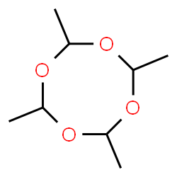 ChemSpider 2D Image | Ethanal tetramer | C8H16O4