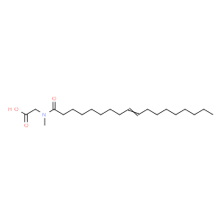 ChemSpider 2D Image | N-Methyl-N-oleoylglycine | C21H39NO3