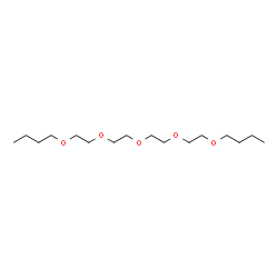 ChemSpider 2D Image | 5,8,11,14,17-Pentaoxahenicosane | C16H34O5