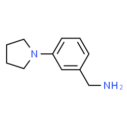 ChemSpider 2D Image | (3-(Pyrrolidin-1-yl)phenyl)methanamine | C11H16N2