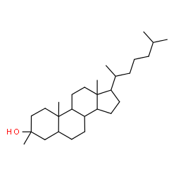 ChemSpider 2D Image | 3-Methylcholestan-3-ol | C28H50O