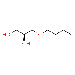 ChemSpider 2D Image | (2S)-3-Butoxy-1,2-propanediol | C7H16O3