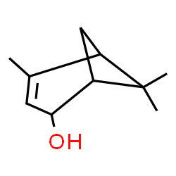ChemSpider 2D Image | verbenol | C10H16O