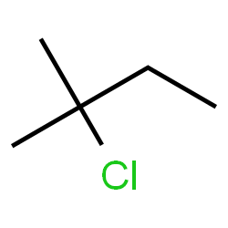 ChemSpider 2D Image | tert-Amyl chloride | C5H11Cl
