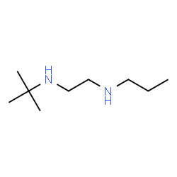 ChemSpider 2D Image | N-tert-Butyl-N'-propylethane-1,2-diamine | C9H22N2
