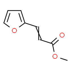 ChemSpider 2D Image | Methyl 3-(2-furyl)acrylate | C8H8O3