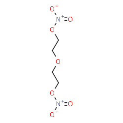 ChemSpider 2D Image | Diethylene glycol dinitrate | C4H8N2O7