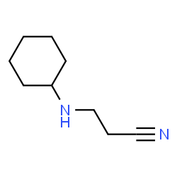 ChemSpider 2D Image | 3-CYCLOHEXYLAMINOPROPIONITRILE | C9H16N2