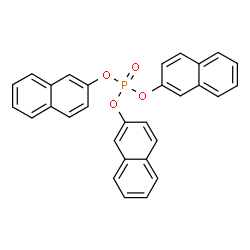 ChemSpider 2D Image | Tri-2-naphthyl phosphate | C30H21O4P