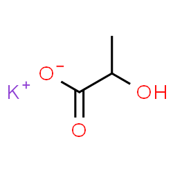ChemSpider 2D Image | Potassium DL-lactate | C3H5KO3