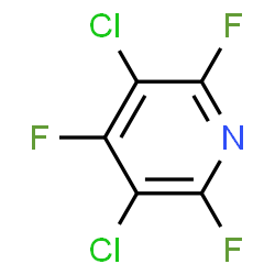 ChemSpider 2D Image | 3,5-Dichloro-2,4,6-trifluoropyridine | C5Cl2F3N