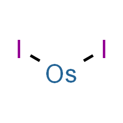 ChemSpider 2D Image | Diiodoosmium | I2Os