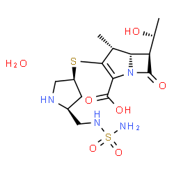 ChemSpider 2D Image | Doripenem hydrate | C15H26N4O7S2