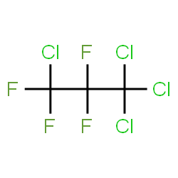 ChemSpider 2D Image | 1,1,1,3-Tetrachloro-2,2,3,3-tetrafluoropropane | C3Cl4F4