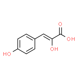 ChemSpider 2D Image | p-Hydroxyphenylpyruvic acid | C9H8O4