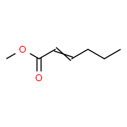 ChemSpider 2D Image | Methyl 2-hexenoate | C7H12O2