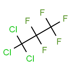 ChemSpider 2D Image | 1,1,1-TRICHLOROPENTAFLUOROPROPANE | C3Cl3F5