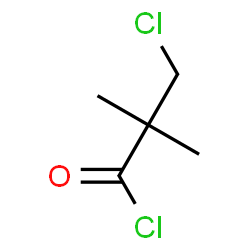 ChemSpider 2D Image | Chloropivaloyl chloride | C5H8Cl2O