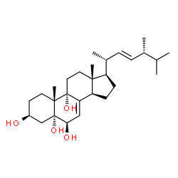 ChemSpider 2D Image | 9-hydroxycerevisterol | C28H46O4