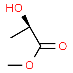 ChemSpider 2D Image | (+)-methyl lactate | C4H8O3