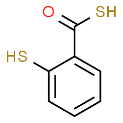 ChemSpider 2D Image | 2-Sulfanylbenzenecarbothioic O-acid | C7H6OS2