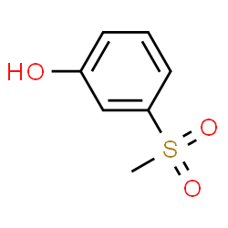 ChemSpider 2D Image | 3-(Methylsulfonyl)phenol | C7H8O3S