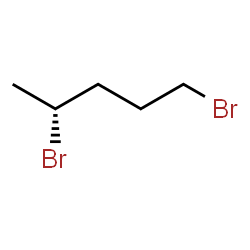 ChemSpider 2D Image | (4R)-1,4-Dibromopentane | C5H10Br2