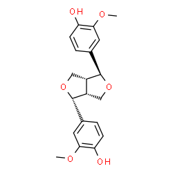 ChemSpider 2D Image | EPIPINORESINOL | C20H22O6