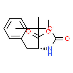 ChemSpider 2D Image | methyl (tert-butoxycarbonyl)-D-phenylalaninate | C15H21NO4