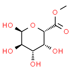 ChemSpider 2D Image | Methyl alpha-D-galactopyranuronate | C7H12O7