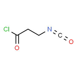 ChemSpider 2D Image | N-(Oxomethylene)-beta-alanyl chloride | C4H4ClNO2