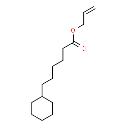 ChemSpider 2D Image | Allyl cyclohexanecaproate | C15H26O2