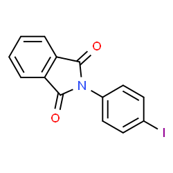 ChemSpider 2D Image | 2-(4-Iodo-phenyl)-isoindole-1,3-dione | C14H8INO2