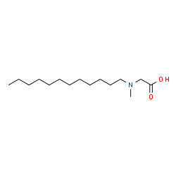ChemSpider 2D Image | N-LAURYLSARCOSINE | C15H31NO2