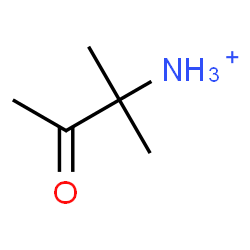 ChemSpider 2D Image | 2-Methyl-3-oxo-2-butanaminium | C5H12NO