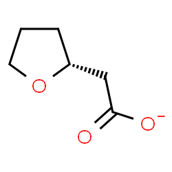 ChemSpider 2D Image | (2R)-Tetrahydro-2-furanylacetate | C6H9O3